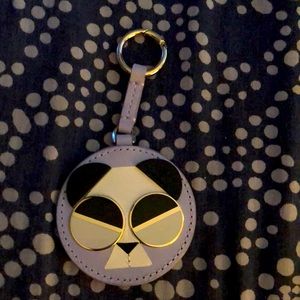 Kate Spade Spademals panda Keychain